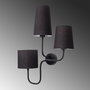 Opviq Çatal - 3571 Lámpara de pared metálica negra